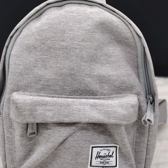 Herschel Supply Co. Classic Mini Backpack – Light Grey Crosshatch | NWOT - Picture 6 of 11